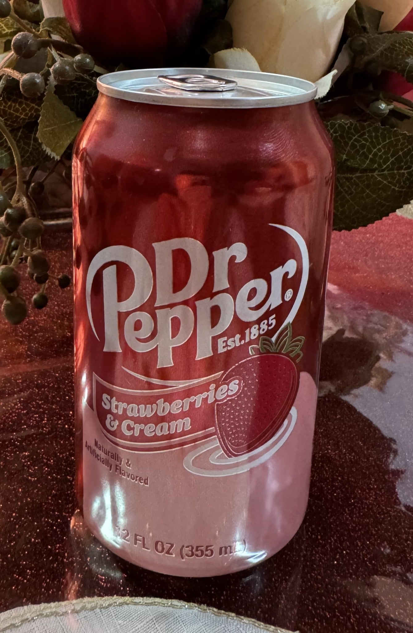 DR. PEPPER STRAWBERRIES AND CREAM DRINK