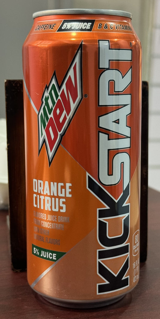 KICK START MOUNTAIN DEW ORANGE CITRUS