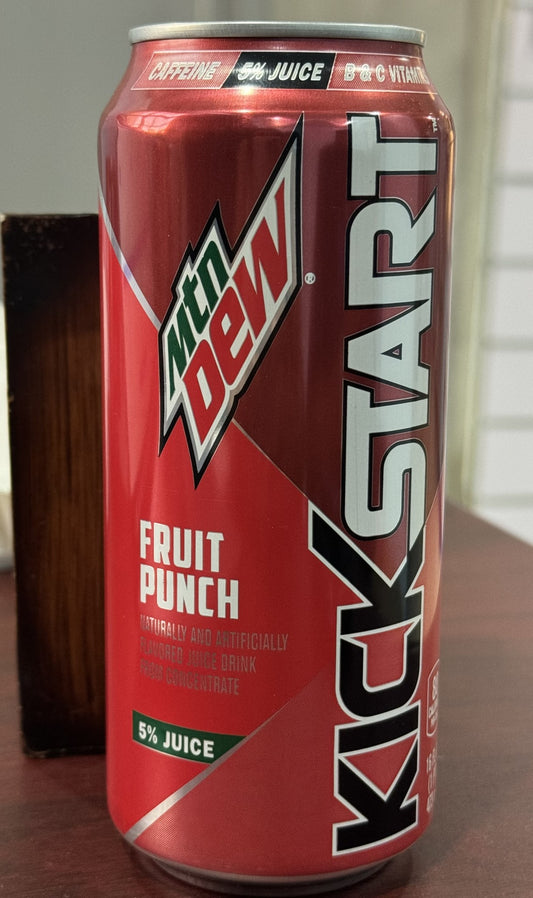 KICK START MOUNTAIN DEW FRUIT PUNCH