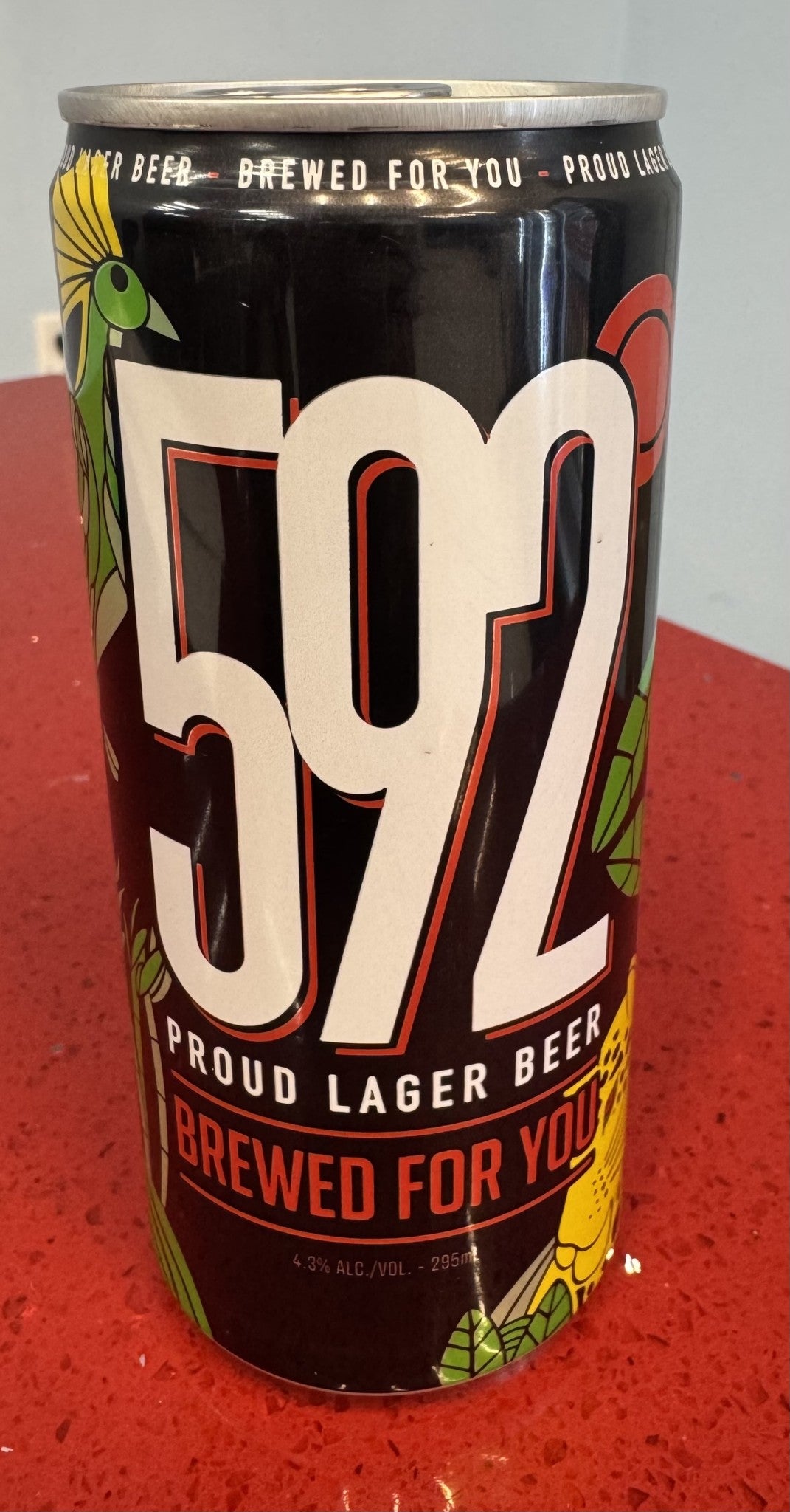 592 LARGER BEER