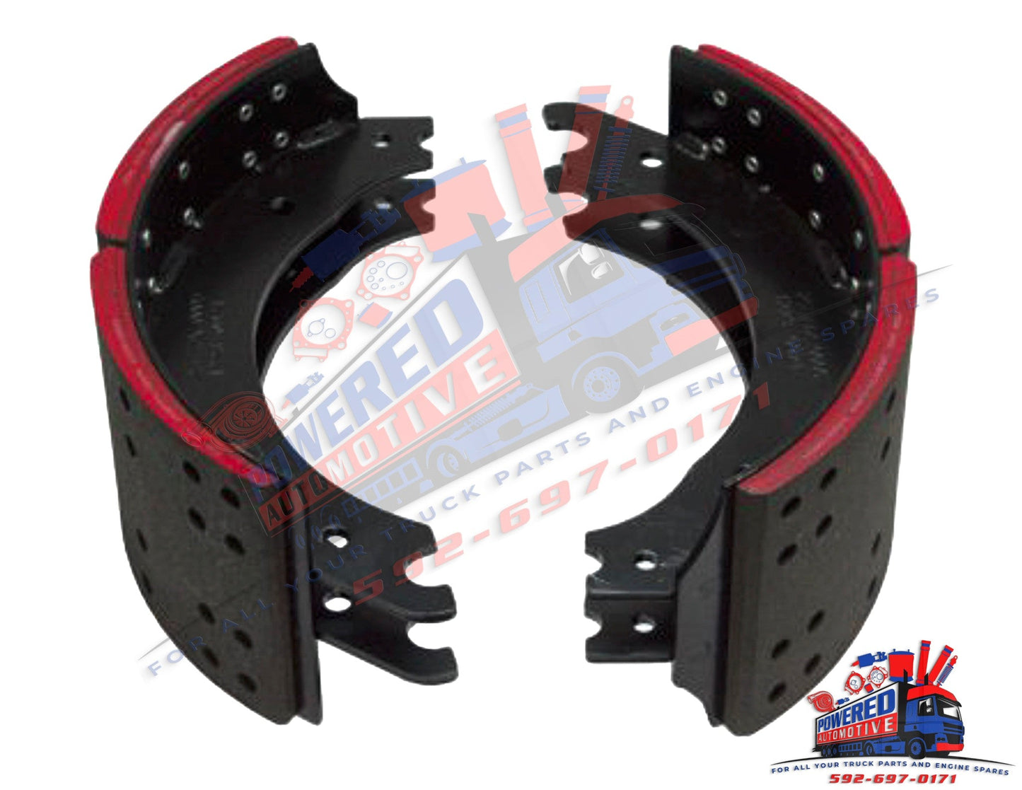 25B77X-0005 BRAKE SHOE, LINED