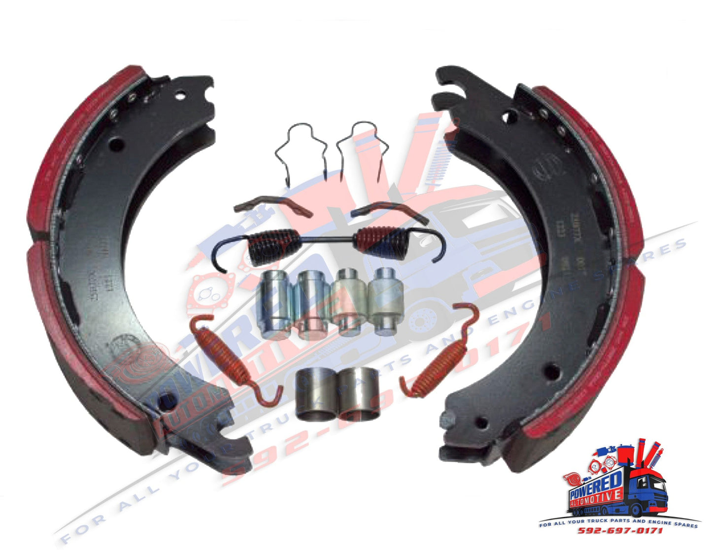 25G77X-0003 BRAKE SHOE KIT + REPAIR KIT (4702)