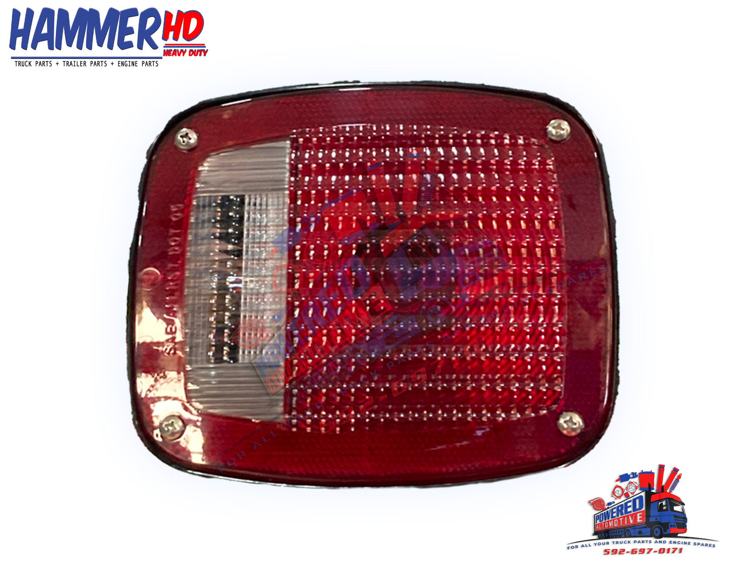 BOX LIGHT W/ SIDE MARKER RED RH 571.LG502R