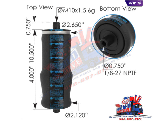 Air Spring Cabin IHC   ABSZ70-5072