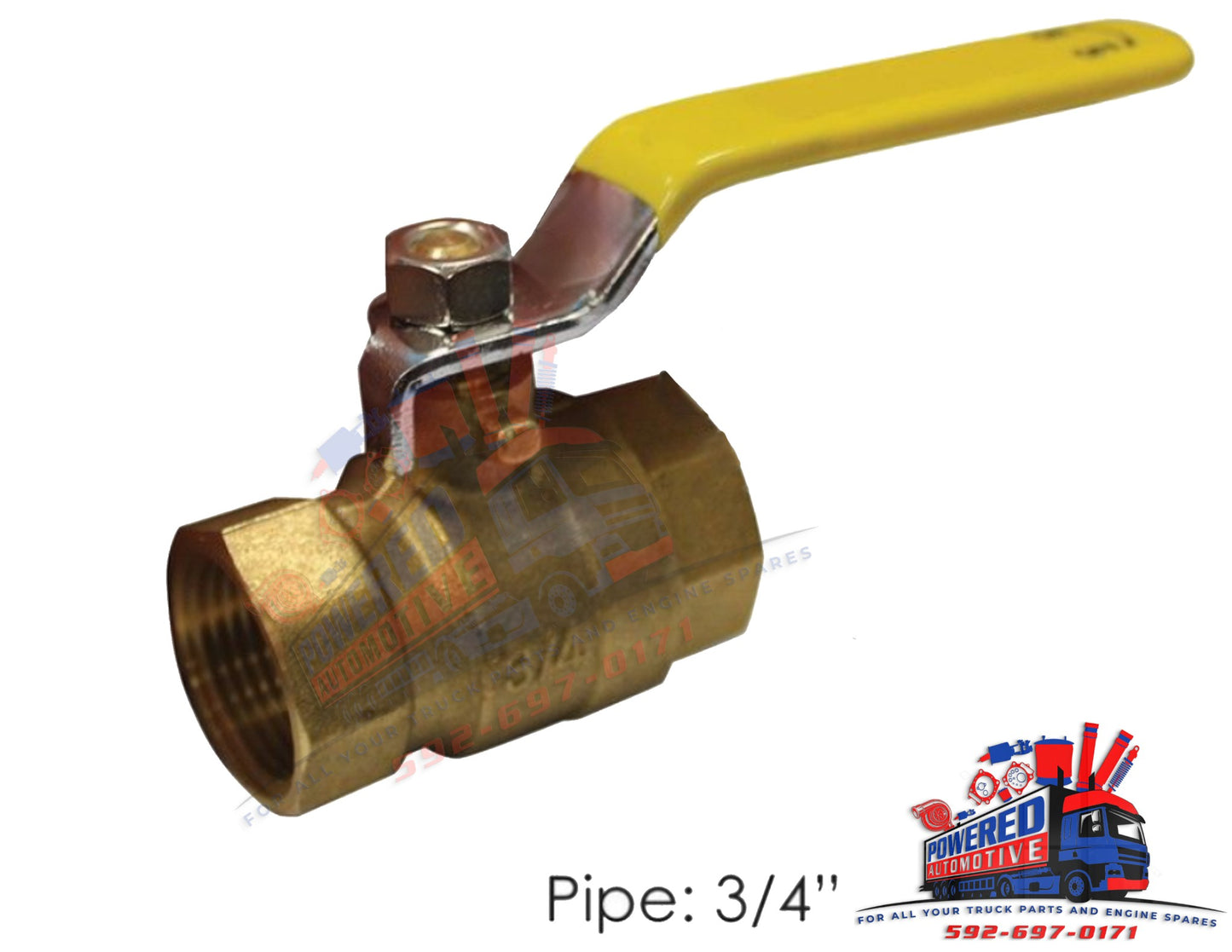 Ball Valve 3/4in NPT 177.4112