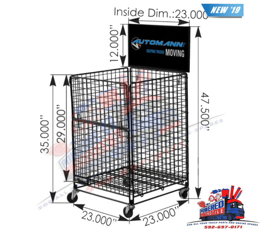 CAT-WCD191/ Wire Cage Display