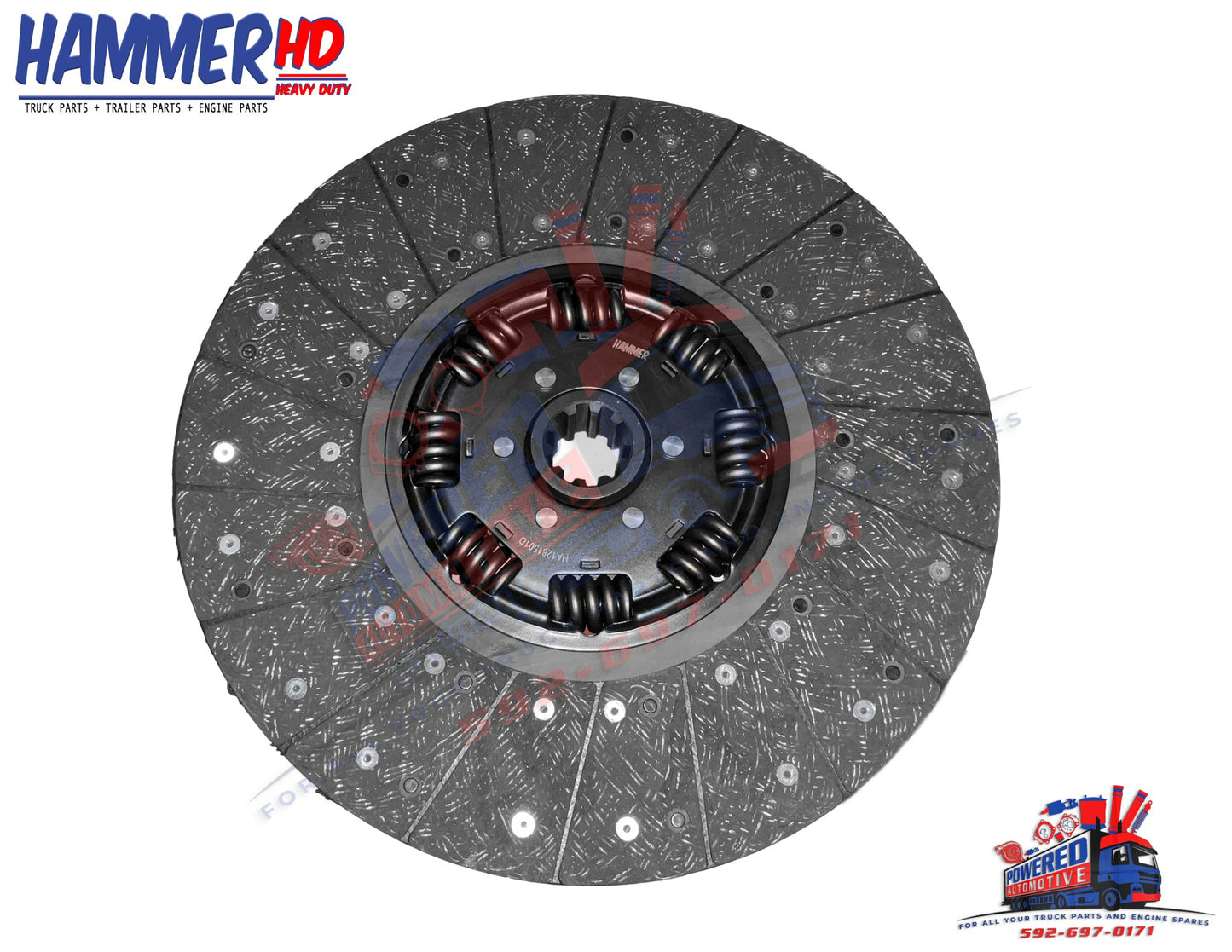 CLUTCH DISC 17” x 1”3/4 HA1281501D