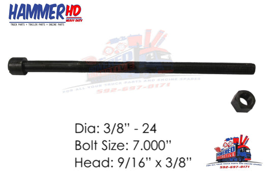 MCB350 Center Bolt 3/8in X 7in