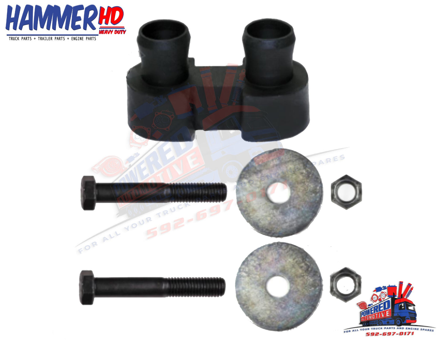 MOTOR MOUNT KIT POLY FREIGHTLINER M17347K