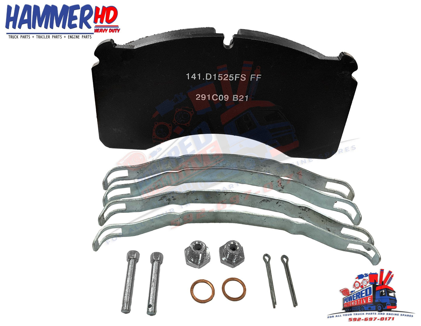 Brake Pads Fleet Standard 141.D1525FS