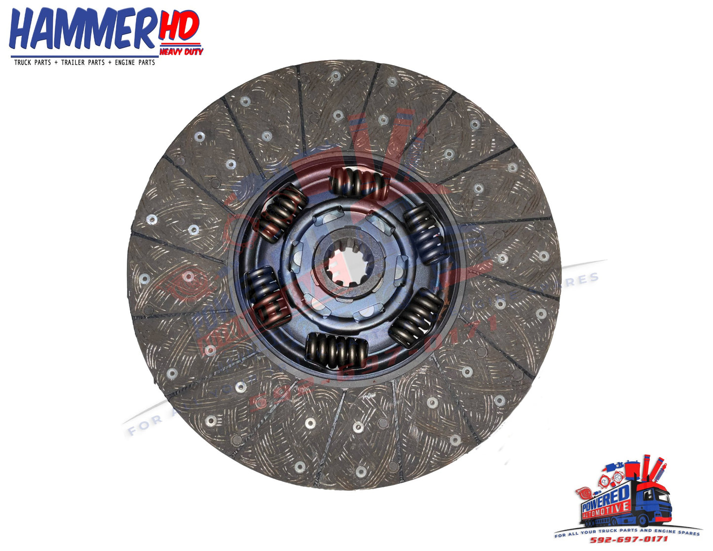 CLUTCH DISC 14” 1/4 x 1” 1/2 HA1281502D